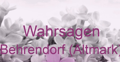 Wahrsagen Behrendorf (Altmark) | Top-Experten für Kartenlegen, Wahrsagen, Hellsehen, Zukunftsdeutung.